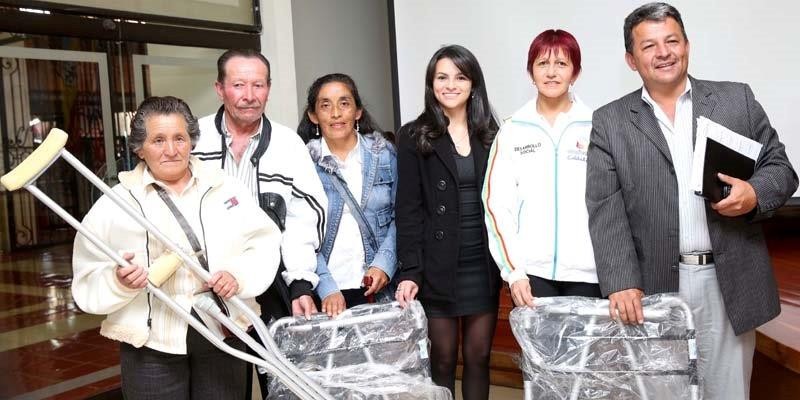 GOBERNACIÓN DE CUNDINAMARCA ENTREGA AYUDAS TÉCNICAS A POBLACIÓN DIVERSAMENTE HÁBIL