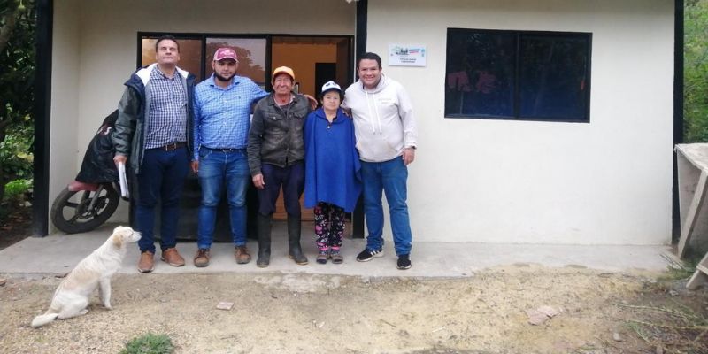 Cundinamarca entrega viviendas rurales en Gutiérrez y acelera ejecución de proyectos heredados