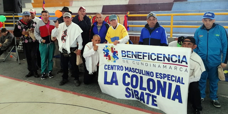 El Centro Masculino Especial La Colonia, participó de la Semana Blanca en el municipio de Sibaté


