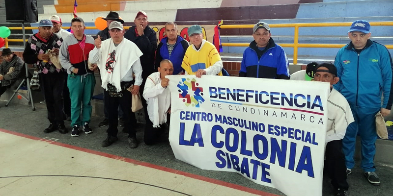 El Centro Masculino Especial La Colonia, participó de la Semana Blanca en el municipio de Sibaté


