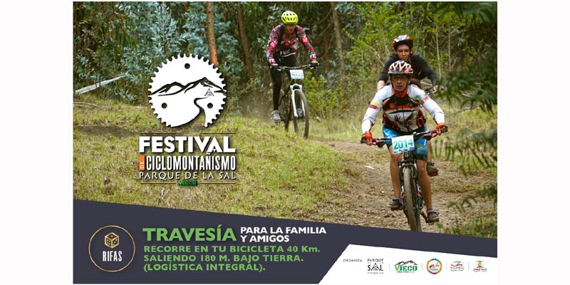 Parque de la Sal de Zipaquirá, la nueva pista para los amantes del ciclomontañismo























