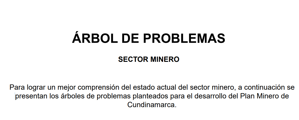 Árbol de problemas