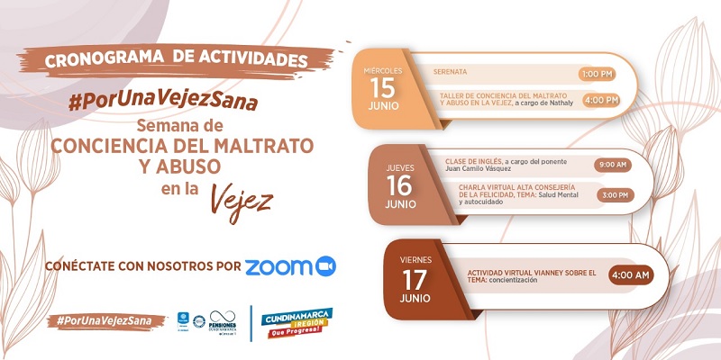 Pensiones Cundinamarca se suma a la Campaña “Por una Vejez Sana”
















