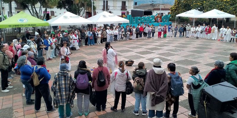 Comunidades Mhuysqas de Cota, Chía y Medina participaron en el VIII Encuentro de la Fapkwa y el Puyky


