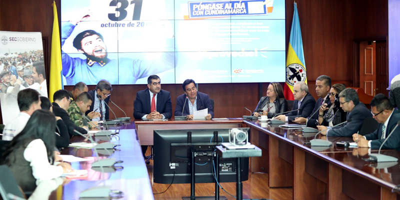 En marcha dispositivo interinstitucional para elecciones en los 116 municipios de Cundinamarca