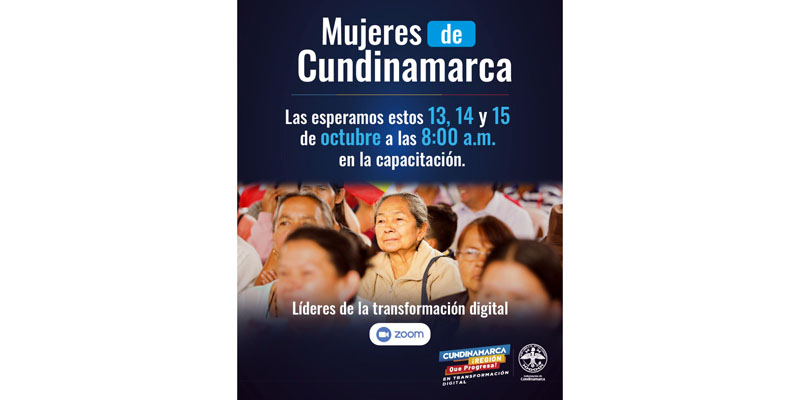 Mujeres líderes capacítense en transformación digital 



