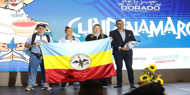 Delegación deportiva de Cundinamarca, lista para los Juegos Nacionales y Paranacionales 2023