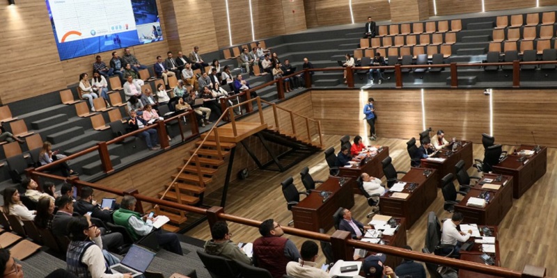  Pensiones de Cundinamarca presentó ante la Asamblea sus metas para 2024-2027
