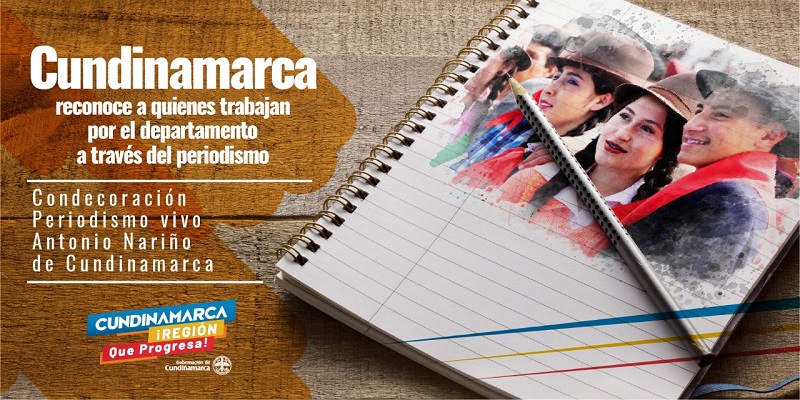 ‘Periodismo vivo Antonio Nariño de Cundinamarca’: primer reconocimiento a los mejores profesionales del territorio