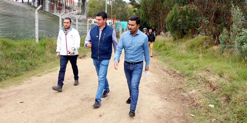 A buen ritmo avanzan obras del nuevo colegio Luis Antonio Escobar en Villapinzón