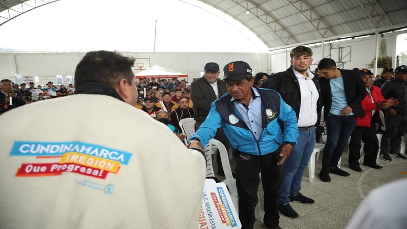 Más de $ 1.000 millones de “Cosechando Ando” para la Provincia de Ubaté