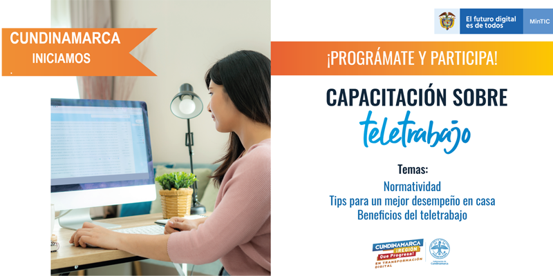 ABC de la implementación del Teletrabajo en Cundinamarca


