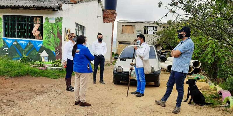Visita de reconocimiento al resguardo Indígena MHUYSQA del municipio de Chía