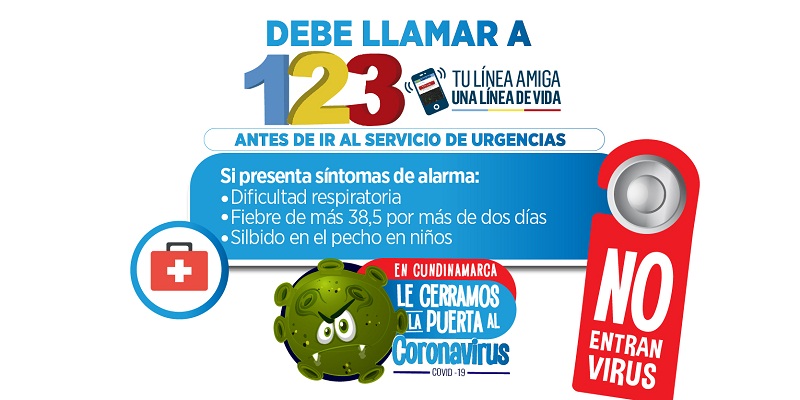 Cundinamarca le cierra la puerta al coronavirus