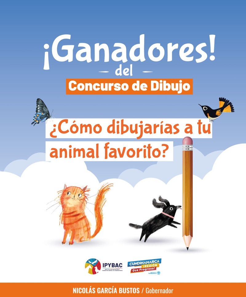 IPYBAC anuncia finalistas del concurso de dibujo "¡Mi animal favorito!"