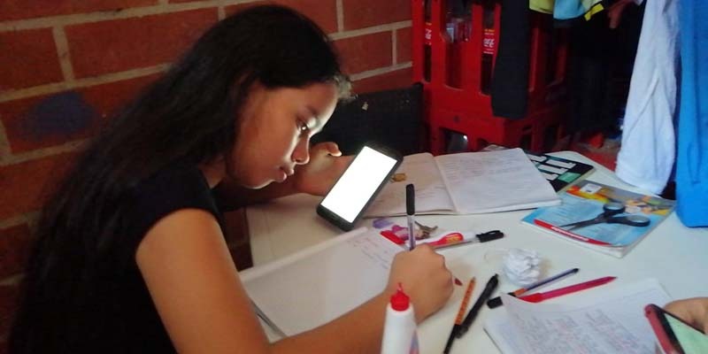Estudiantes cundinamarqueses iniciaron su aprendizaje en casa