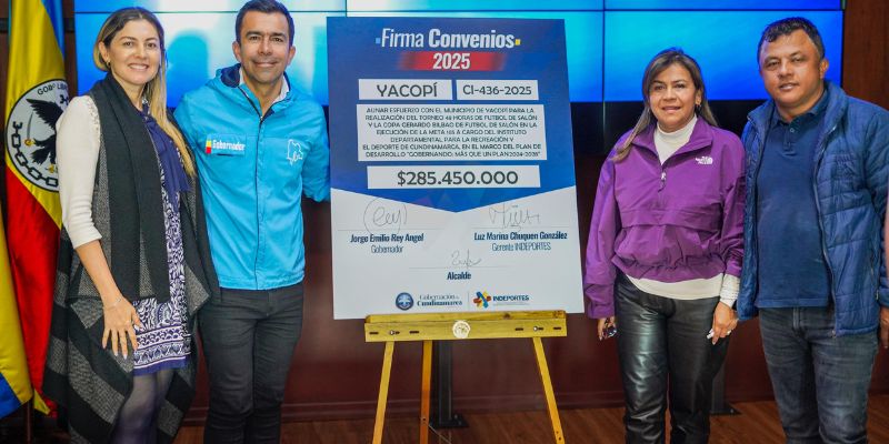 Yacopí se convierte en epicentro del fútbol de salón con apoyo de $285 millones