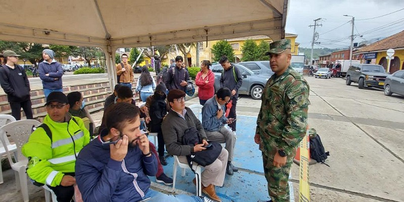 Jóvenes de La Calera definen su situación militar
