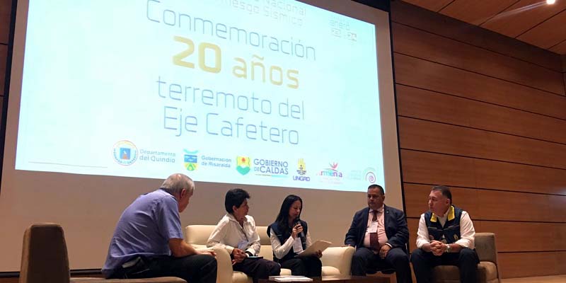 El departamento en “Encuentro Nacional en Riesgo Sísmico”

