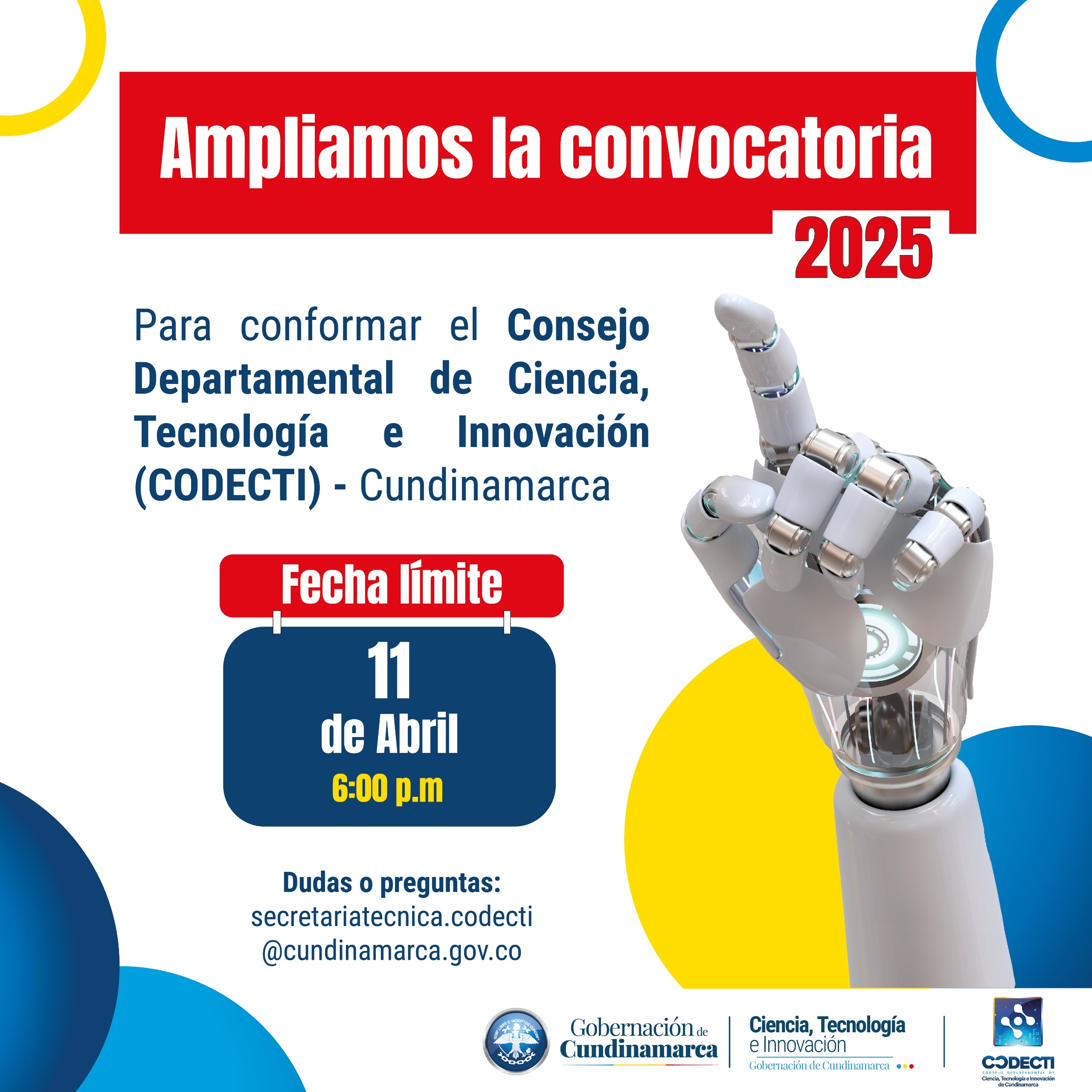 Imagen: Convocatoria