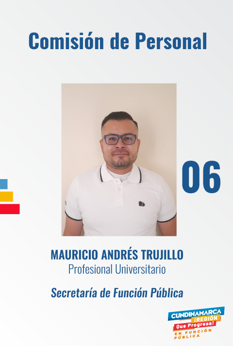 Comisión de personal - candidato 6