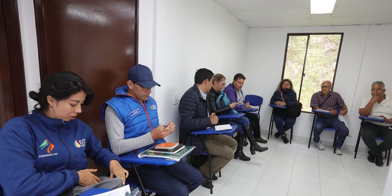 Comenzaron mesas de trabajo y seguimiento a obras en la Troncal del Tequendama