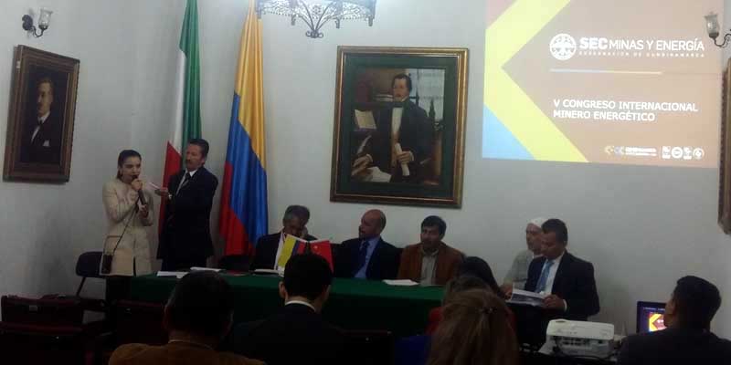 Cundinamarca en V Congreso Internacional Colombiano de Proyectos Mineros e industriales