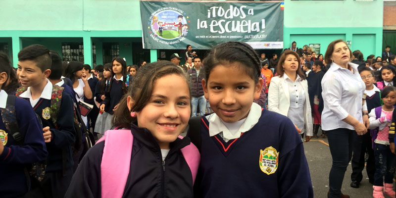 Aún quedan más de 30.000 cupos en el sector educativo oficial de Cundinamarca



