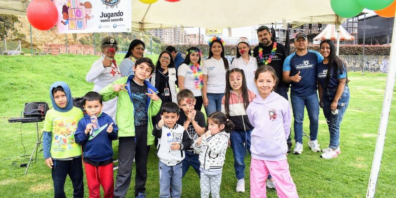 Más de 200 niños celebraron su día aprendiendo a cuidarse y a vivir saludablemente en Mundo Aventura