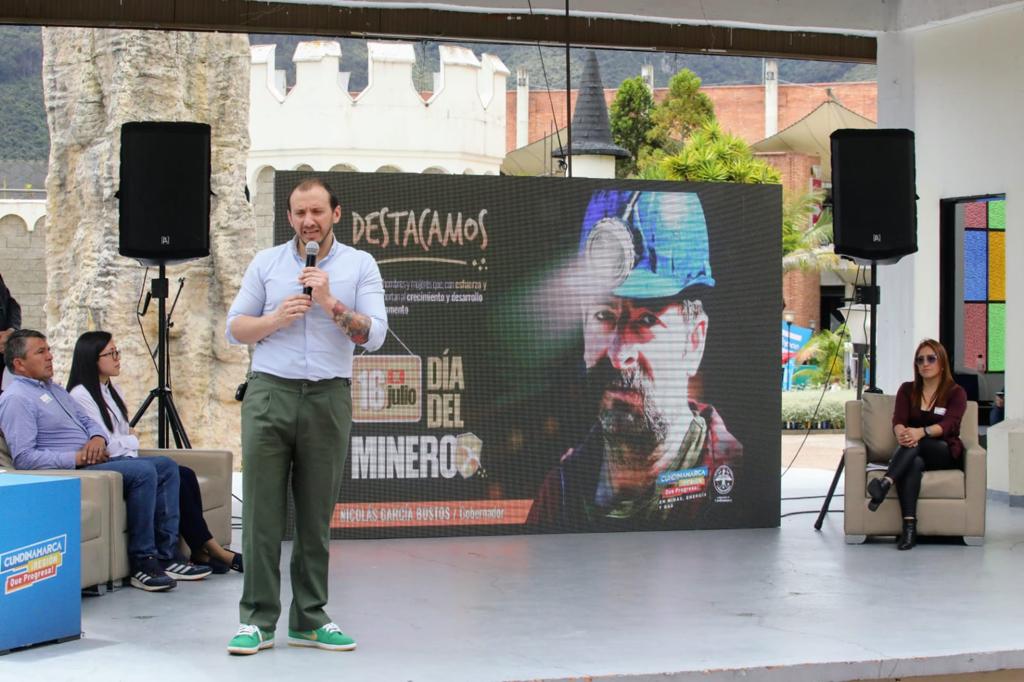 Reconocimiento a los mineros de Cundinamarca 
