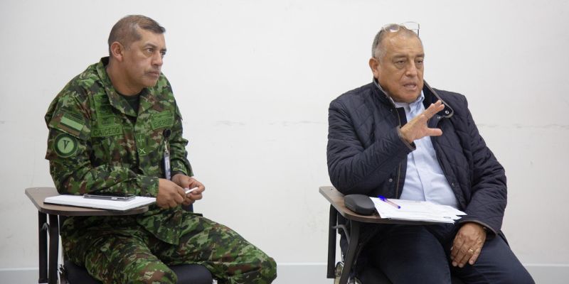 Consejo de seguridad en Cundinamarca define medidas frente a intentos de extorsión