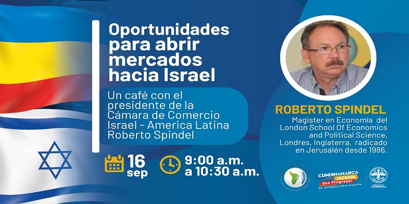 Conoce las oportunidades comerciales entre Cundinamarca e Israel
