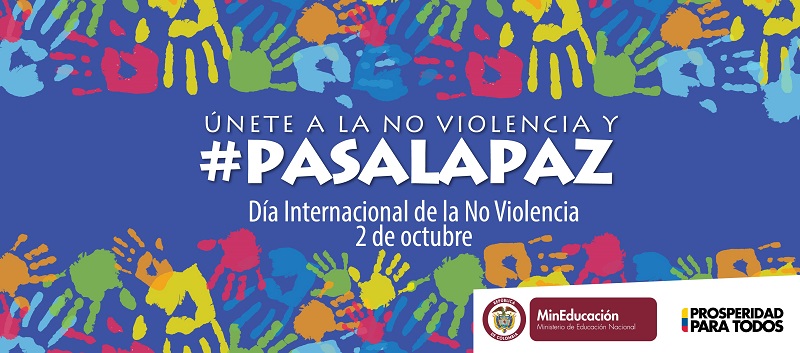 ESTE 2 DE OCTUBRE EL PAÍS SE MOVILIZARÁ POR LA PAZ