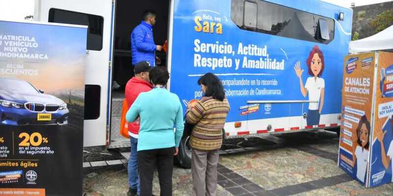 Feria de Servicios de la Gobernación de Cundinamarca en Guatavita