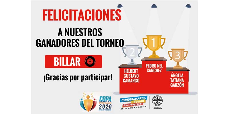 Semana de finales de la Copa Gobernación “Juntos por el progreso”