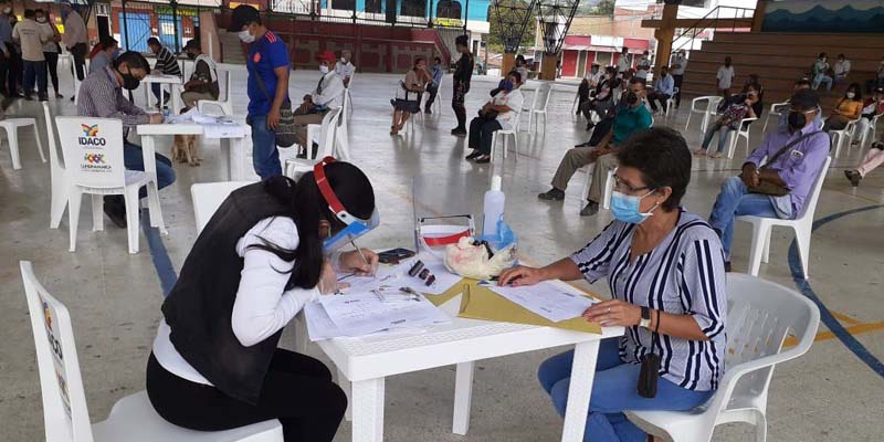 Idaco cumple con la entrega del  100%  de ayudas alimentarias en los 116 municipios de Cundinamarca




