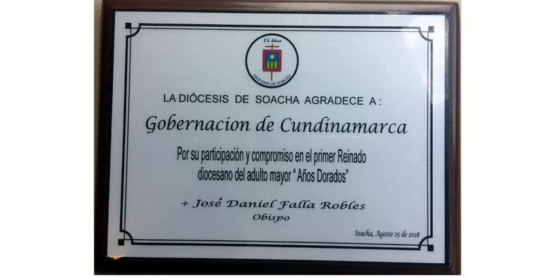 Primer Reinado Diocesano del Adulto Mayor en Soacha



