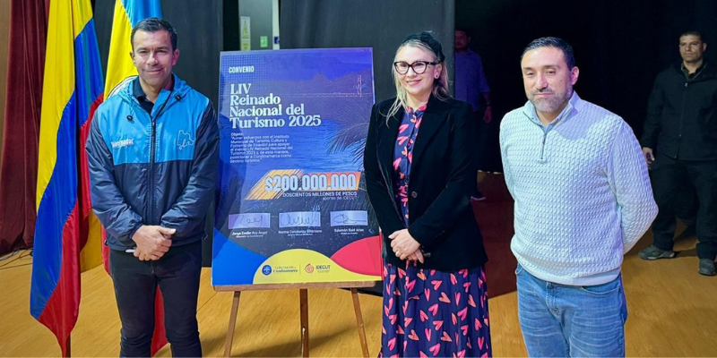 Cundinamarca firma seis convenios por más de $3.365 millones para fortalecer la cultura y el turismo



