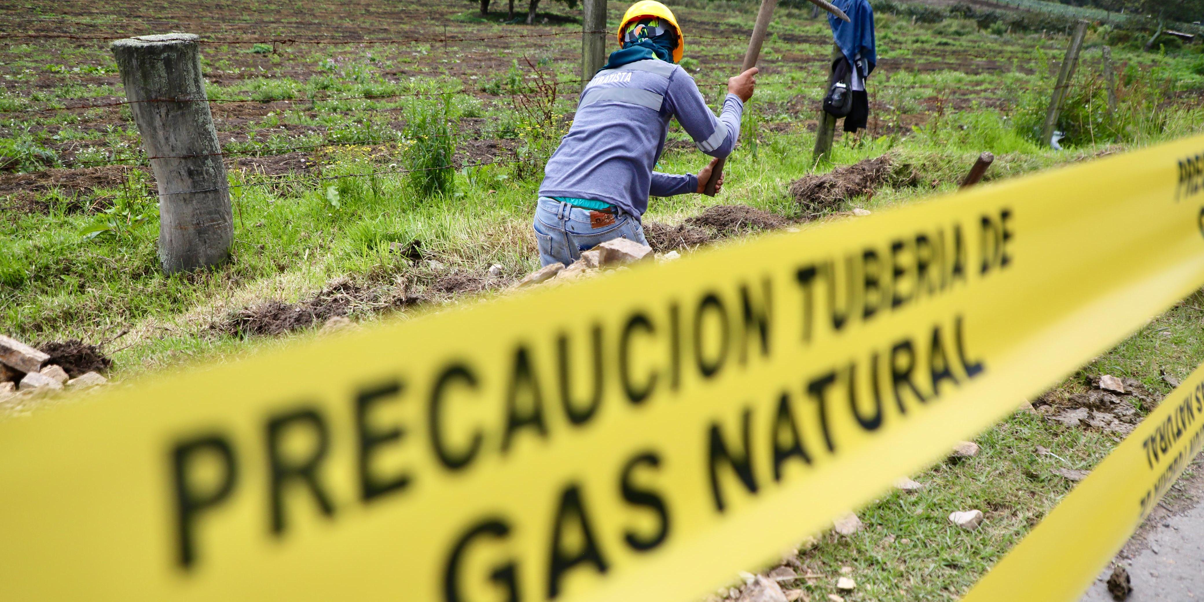 Iniciaron las obras para llevar gas natural a Subachoque


