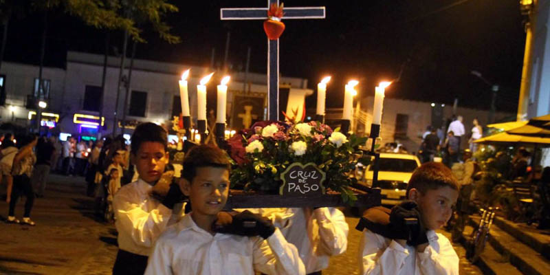 Guaduas, pueblo patrimonio de Cundinamarca invita a su Semana Santa