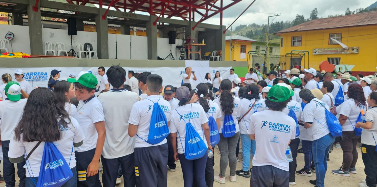 Histórica participación en la tercera edición de la Carrera por la Paz y la Reconciliación en la provincia del Sumapaz


