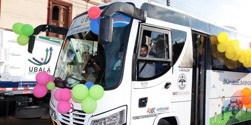 Cerca de $3.700 millones en buses escolares para disminuir la deserción



