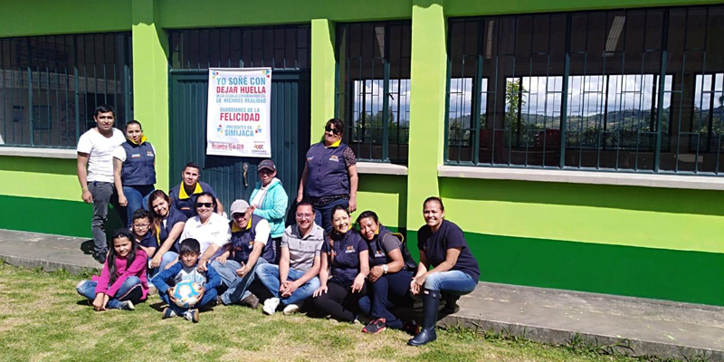 Guardianes de la Felicidad llegaron a la vereda Churnica de Simijaca








