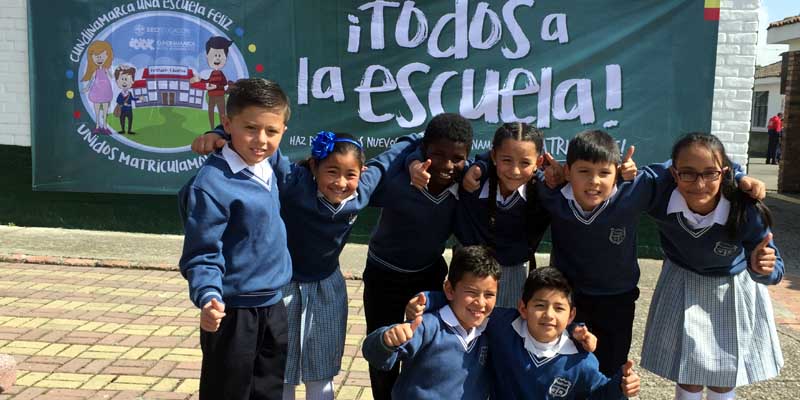 Aún quedan más de 30.000 cupos en el sector educativo oficial de Cundinamarca



