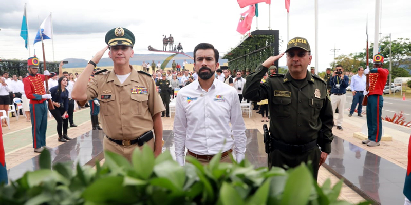 Cundinamarca rinde homenaje a sus 205 años de independencia