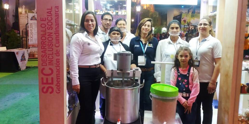 Mujeres ‘soyadas’, también estuvieron en  ExpoCundinamarca
