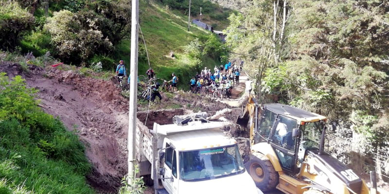 Cierre en la vía Tabio–Chía se mantendrá por seis días


























