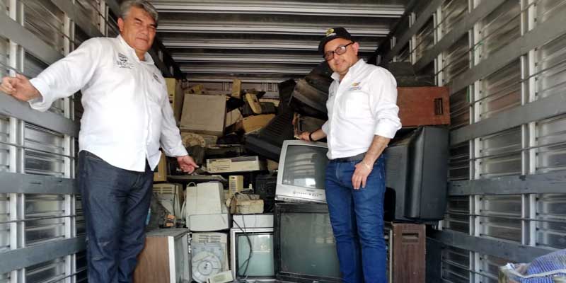 Cundinamarca recolecta 22 toneladas de Residuos Eléctricos y Electrónicos en pro del medio ambiente