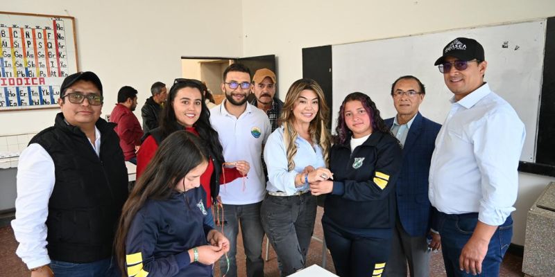Comunidad educativa en Guasca se une en jornada de integración y embellecimiento