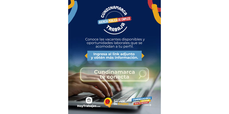 Llega la Primera Feria de Empleo Virtual de Cundinamarca



